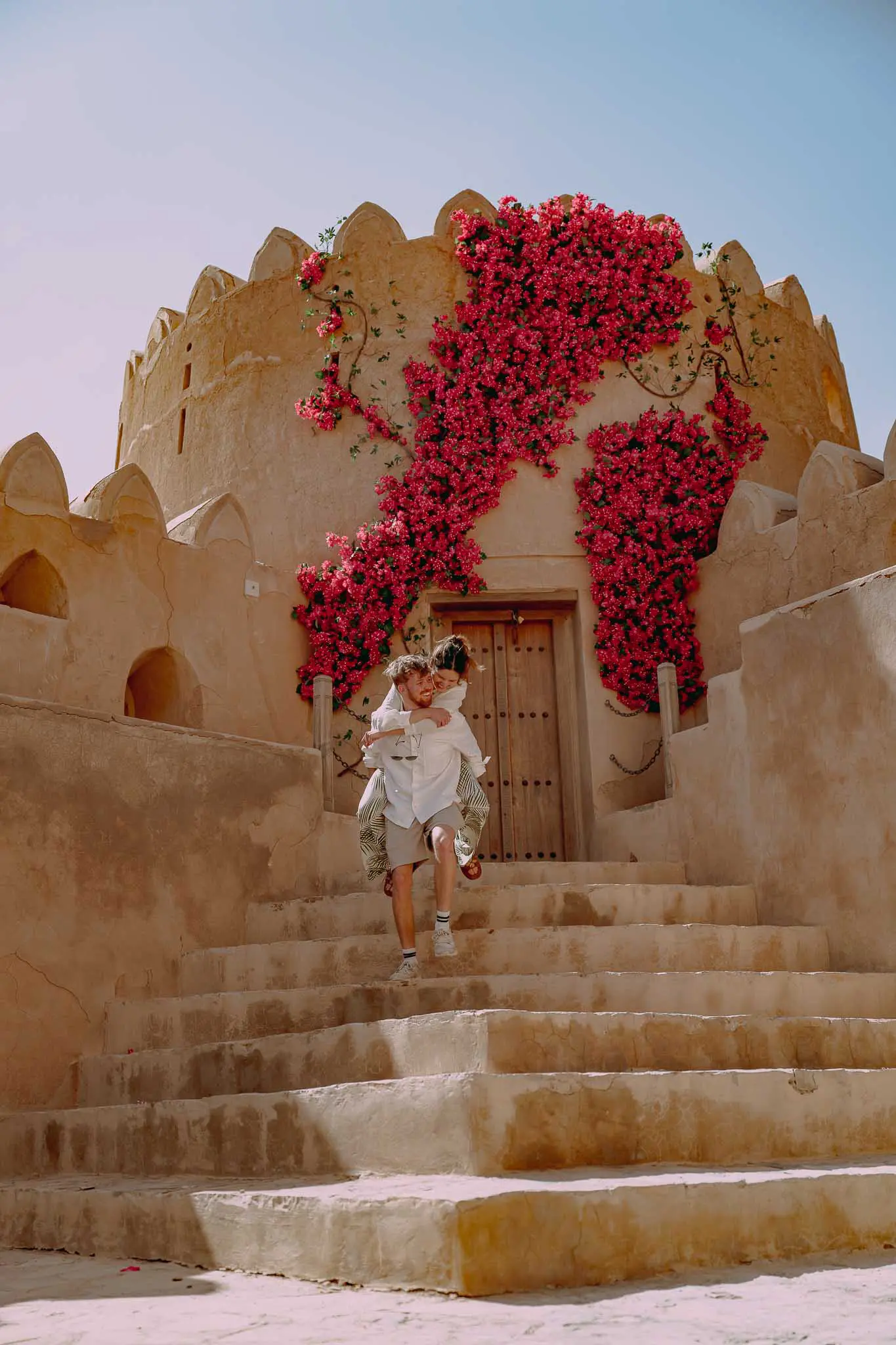 Couple in a castle