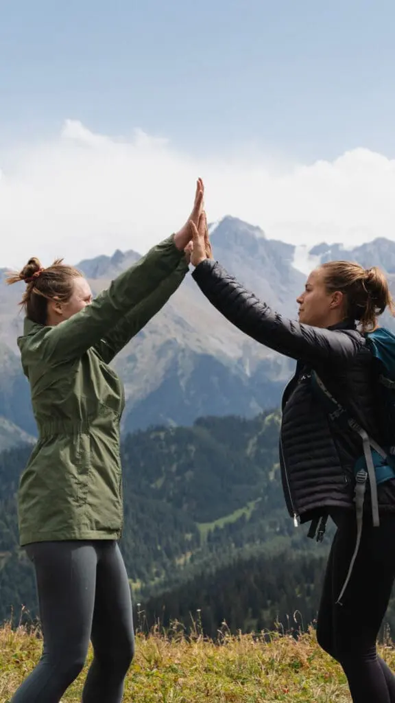 high five