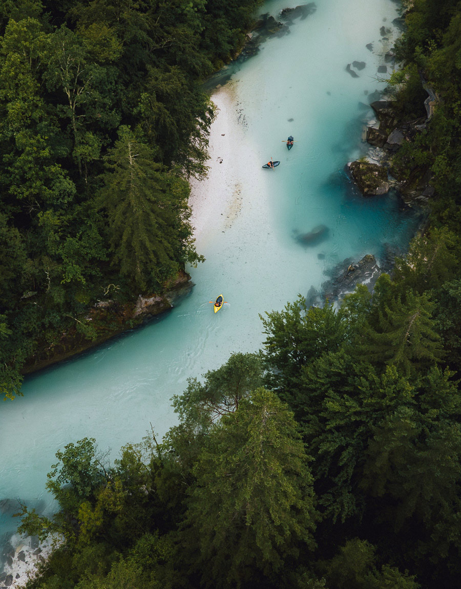 Packraft Trail vakantie slovenië